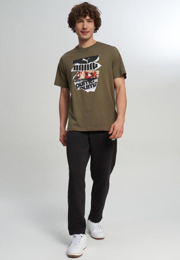 Футболка мужская PUMA, Зеленый