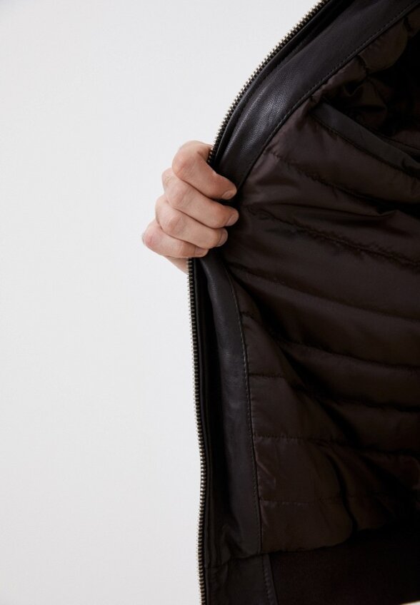 Куртка кожаная Urban Fashion for Men