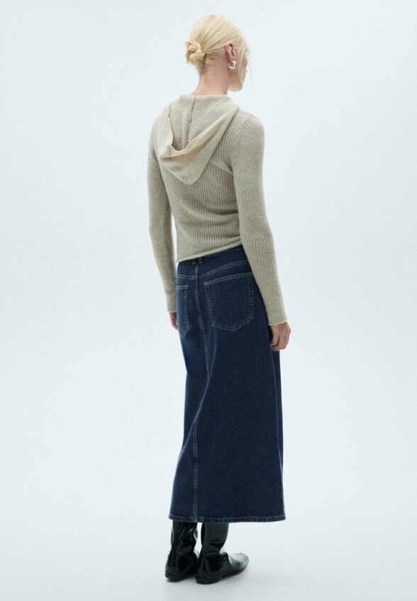 Юбка джинсовая Mango