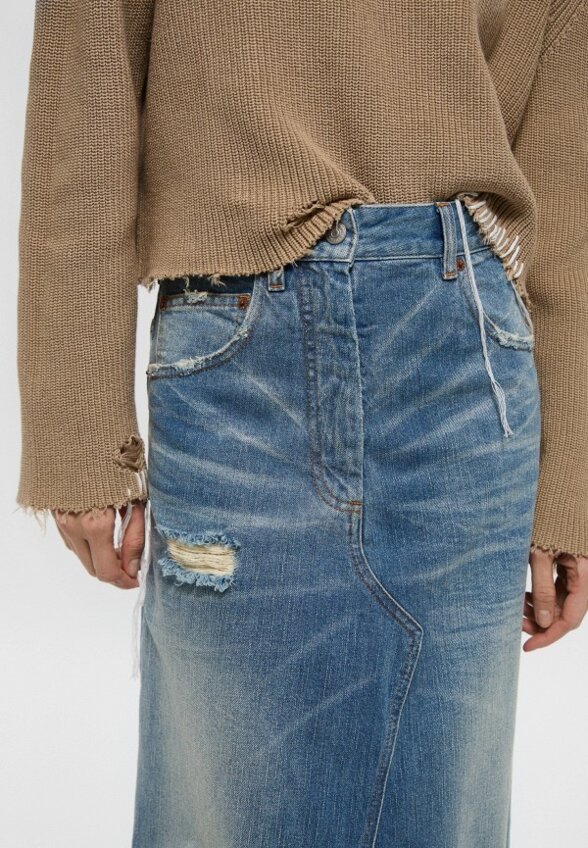 Юбка джинсовая MM6 Maison Margiela