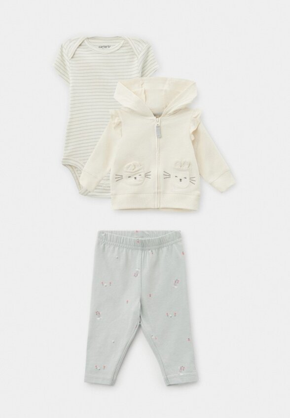 Толстовка, боди и леггинсы Carter’s