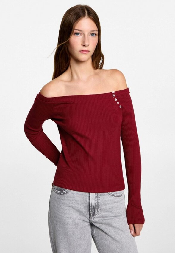 Лонгслив Mango Teen