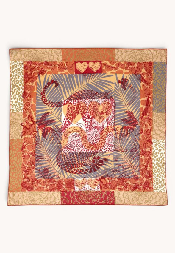 Hermes Silk Scarf