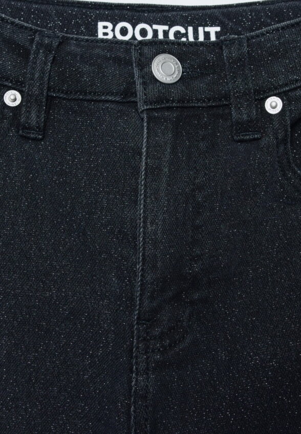 Джинсы Bootcut с люрексом для девочек