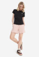 Футболка женская PUMA Ess Small No. 1 Logo, Черный5  - превью