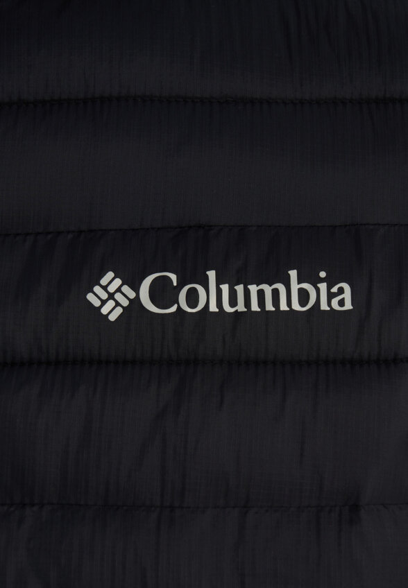 Ультралегкий пуховик мужской Columbia Powder Pass Hooded Jacket, Черный