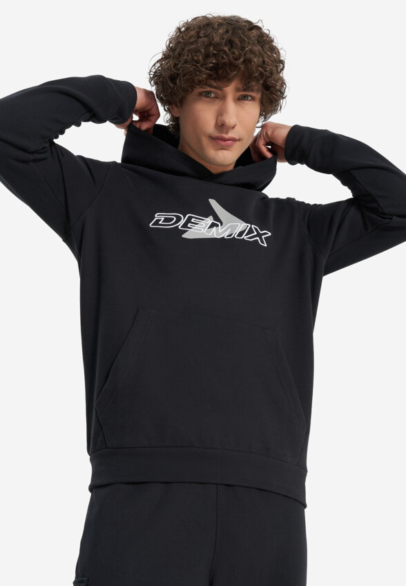 Худи мужское Demix Brand Love Pack, Черный