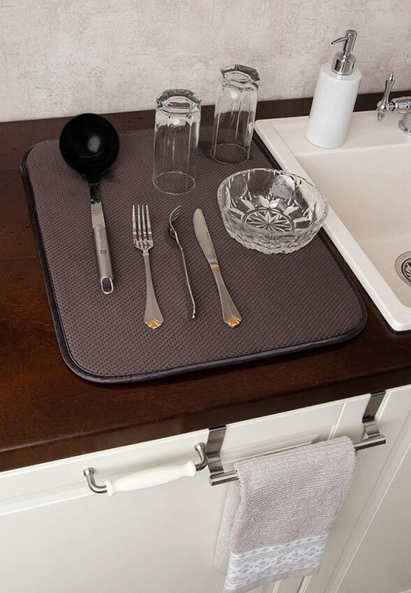 Коврик для сушки посуды DeNastia