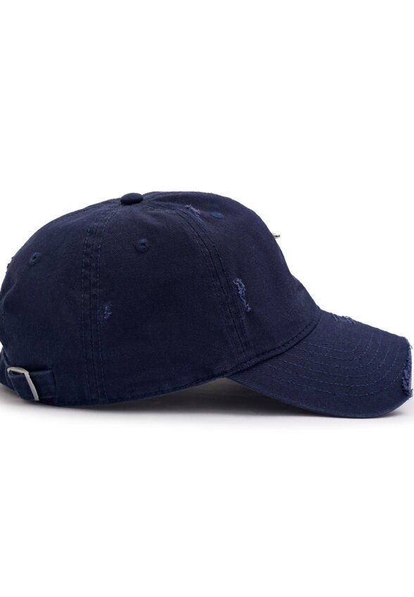 Кепка F | х VK Ripped Dark Blue FABLE