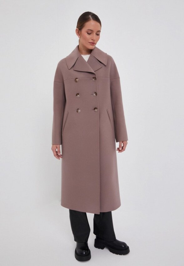 Пальто двубортное ReaLegenda