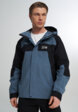 Куртка мембранная мужская Mountain Hardwear Dry Times Hooded Jacket, Синий1  - превью