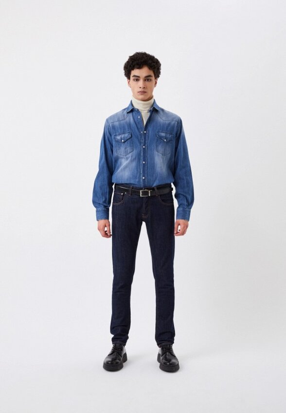 Рубашка джинсовая Raschini
