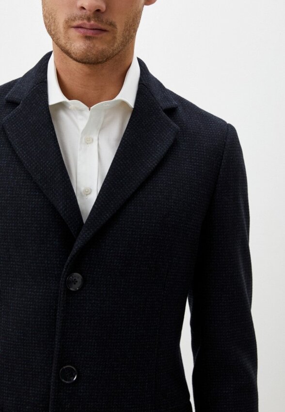 Пальто однобортное Al Franco