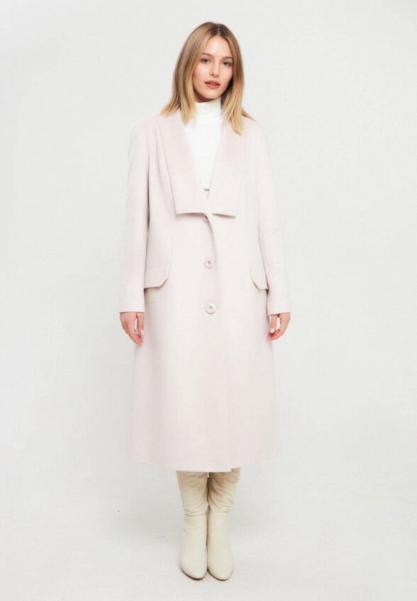 Пальто однобортное Weclo