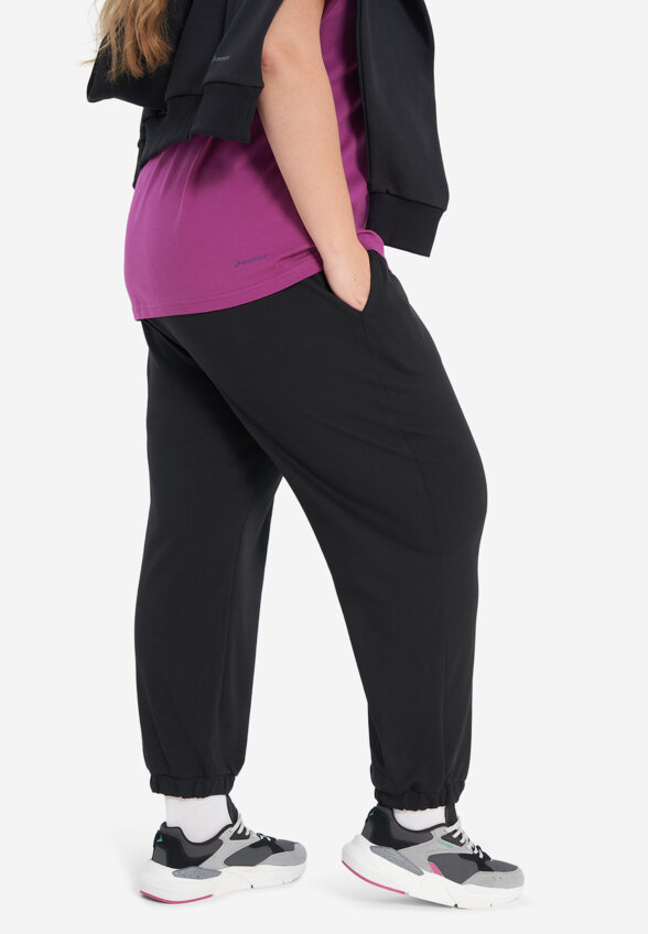 Брюки женские оверсайз Demix, Plus Size, Черный