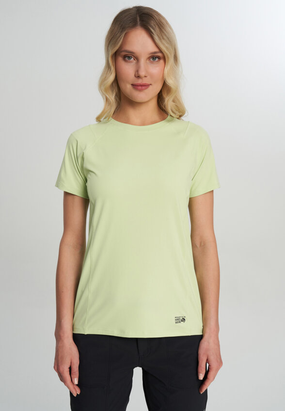 Футболка женская Mountain Hardwear Crater Lake Short Sleeve, Зеленый