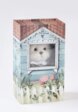 Медведь Lina TeddyTales, XS ,в костюмчике Акула, молочный, брелок, 15 см5  - превью