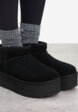 Угги женские UGG Classic Ultra Mini Platform, Черный8  - превью