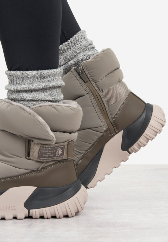 Дутики женские Kappa Giusto Mid Puffy, Серый