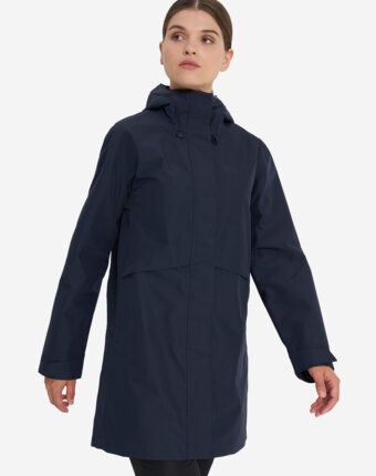 Куртка мембранная женская Jack Wolfskin, Синий женщинам