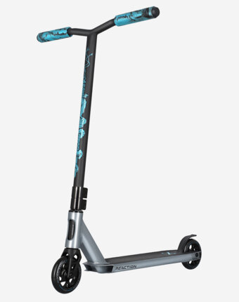 Самокат Reaction Stunt 3.0 alt, 110 мм, Серый детям