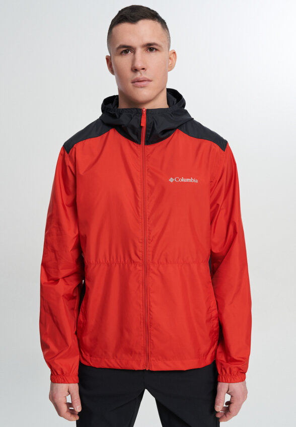 Ветровка мужская Columbia Discovery Loop Windbreaker, Красный