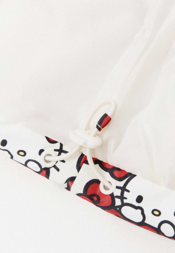 Демисезонная куртка с принтом Hello Kitty для девочек