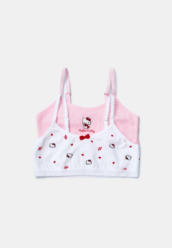 Набор топов для девочек с принтом Hello Kitty, 2 шт.