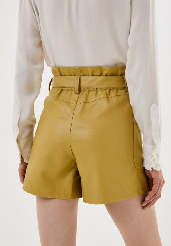 Шорты кожаные Goldrai