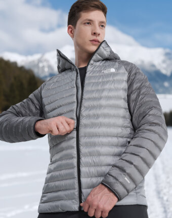 Пуховик мужской The North Face Bettaforca, Серый женщинам