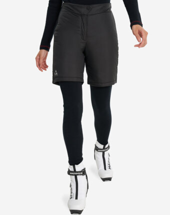 Шорты утепленные женские Fischer, Черный женщинам