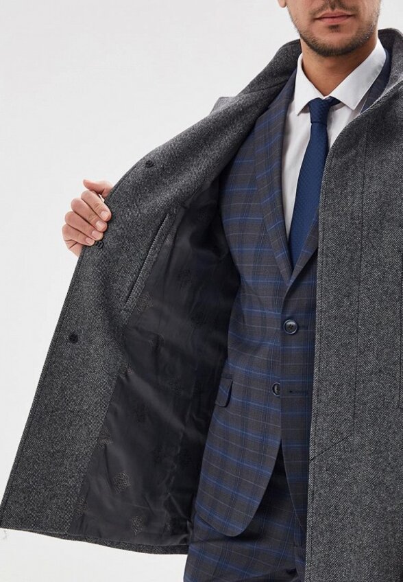 Пальто однобортное Bazioni