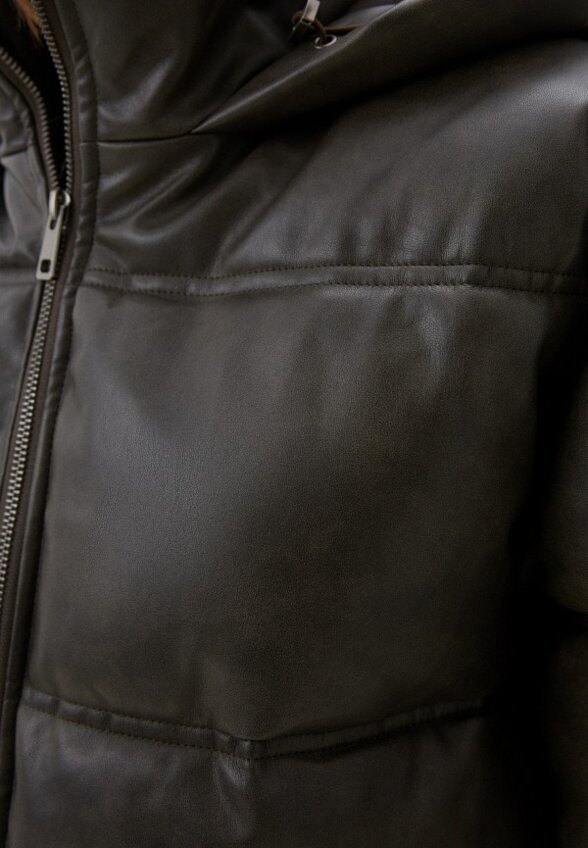 Куртка кожаная утепленная Befree