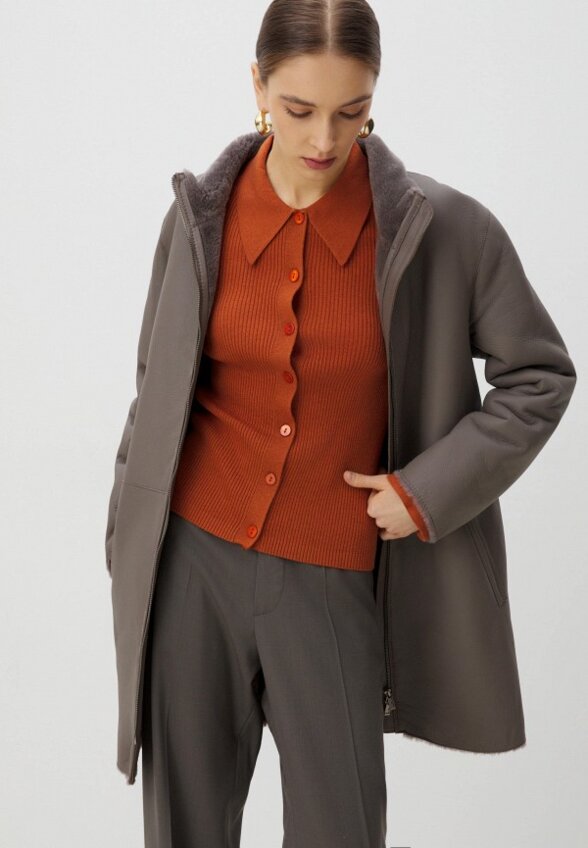 Дубленка Maison David