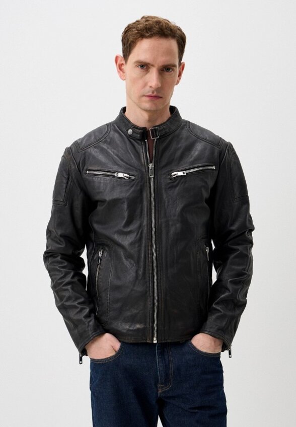 Куртка кожаная Jorg Weber