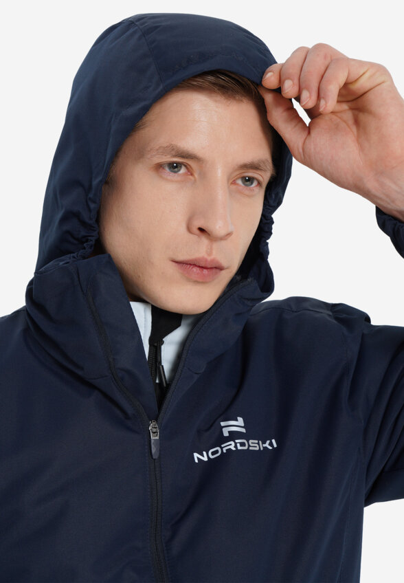 Куртка для беговых лыж мужская Nordski Urban 2.0, Синий