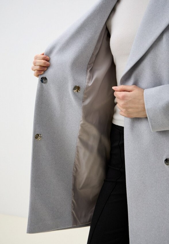 Пальто однобортное Снежная Королева