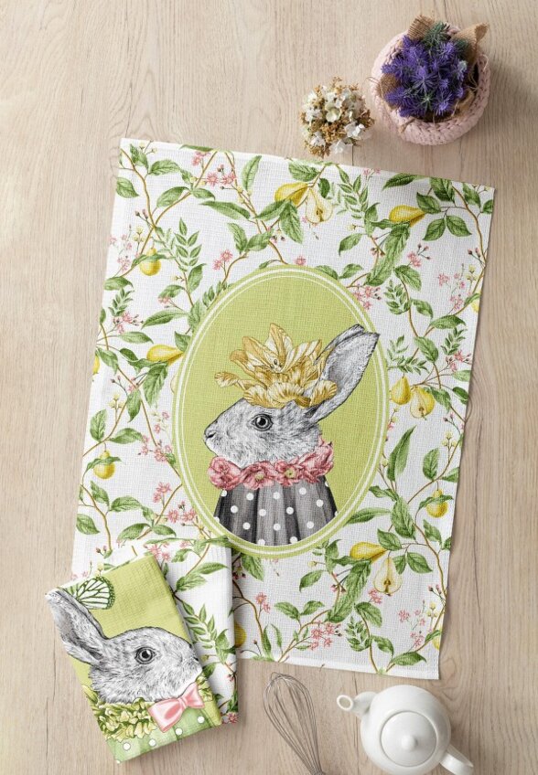 Набор полотенец кухонных Mia Cara