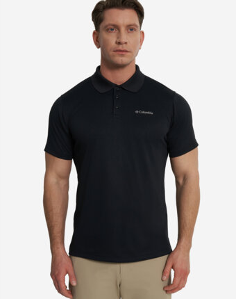 Поло с коротким рукавом мужское Columbia Utilizer Polo, Черный женщинам
