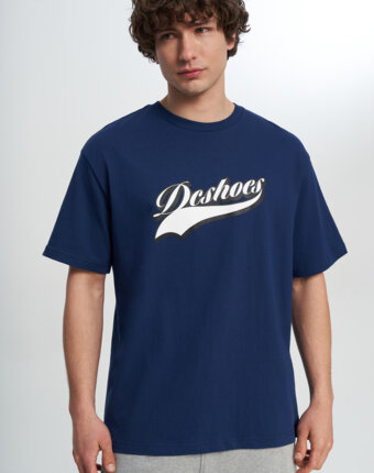 Футболка мужская DC Shoes Old Fashion, Синий женщинам