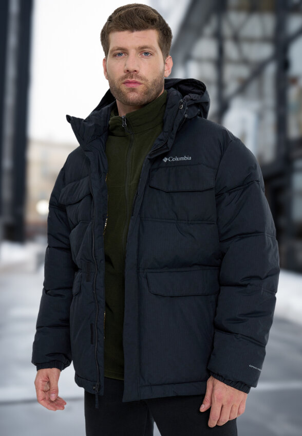 Пуховик мужской Columbia Landroamer Puffer Jacket, Черный