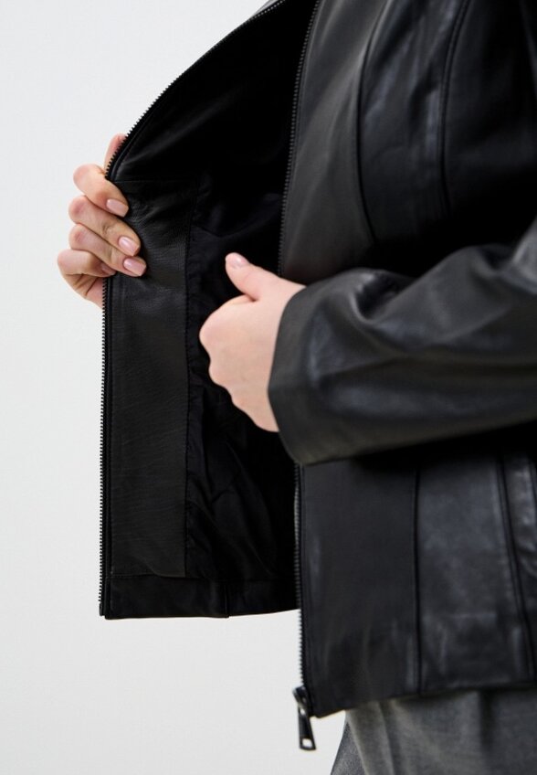 Куртка кожаная Снежная Королева