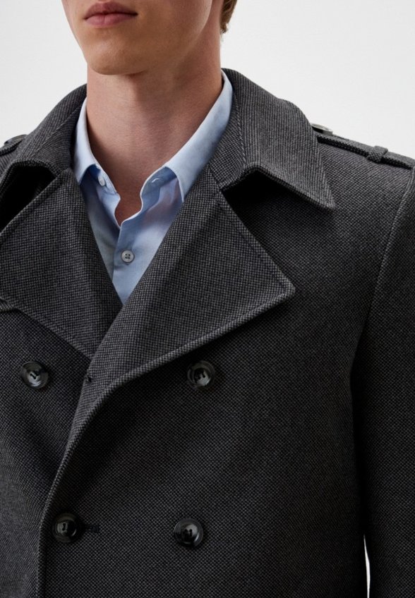 Пальто двубортное Berkytt