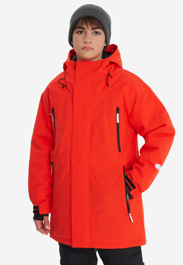 Пуховик для мальчиков Oldos!, Красный