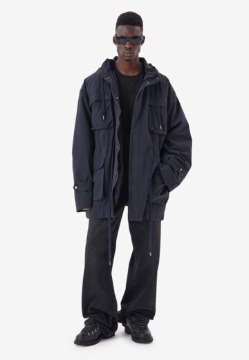 Парка демисезонная Navy Dark Blue FABLE