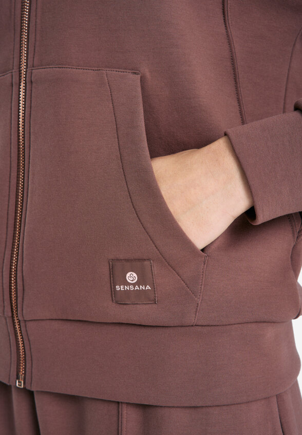 Толстовка женская Sensana, Коричневый