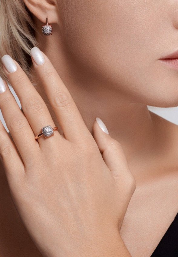 Серьги Diamant