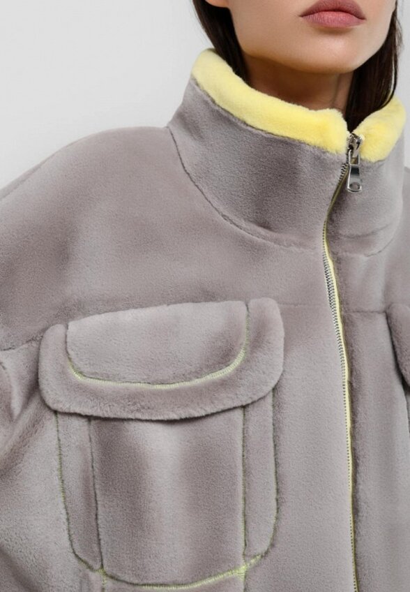 Пальто меховое Alef