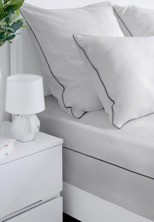 Простыня Евро Soft Silver