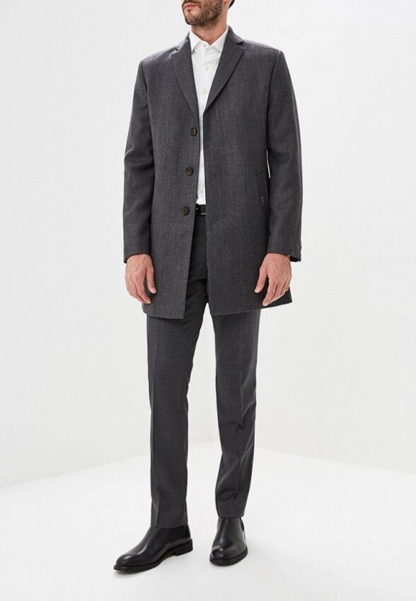 Пальто однобортное Bazioni